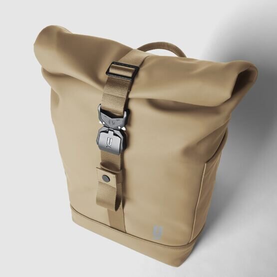 ROLLTOP - Laptoprucksack in Beige