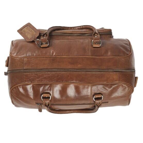 Mainz - Reisetasche Leder, Cognac