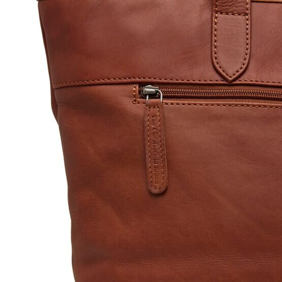 Monza - Shopper 14&quot; Leder, Cognac