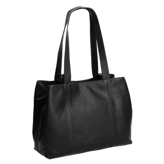 Gail - Schultertasche/Shopper Leder, Schwarz