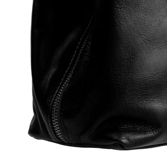 Gail - Schultertasche/Shopper Leder, Schwarz