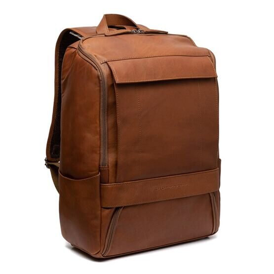 Rich - Laptoprucksack Leder, Cognac