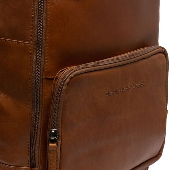 Belford - Laptoprucksack Leder, Cognac