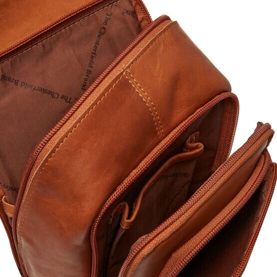 Riga - Crossbody-Bag Leder, Cognac