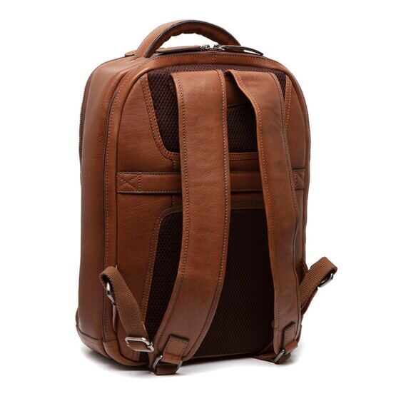 Tokyo - Laptoprucksack Leder, Cognac