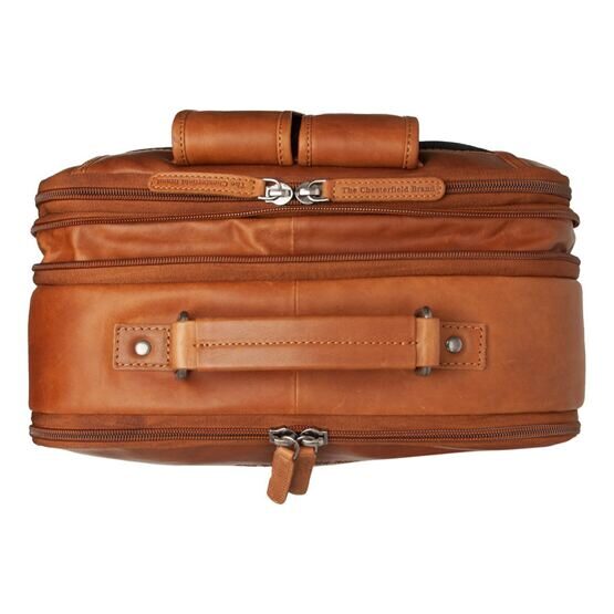 Jamaica - Laptopucksack Leder, Cognac