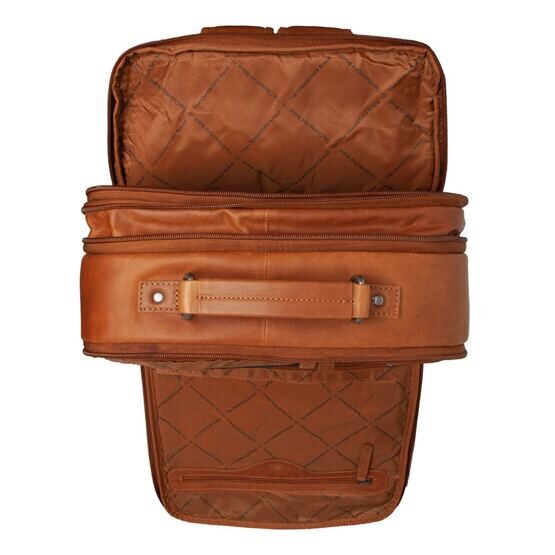 Jamaica - Laptopucksack Leder, Cognac