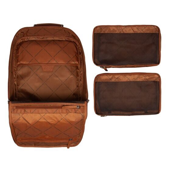 Jamaica - Laptopucksack Leder, Cognac