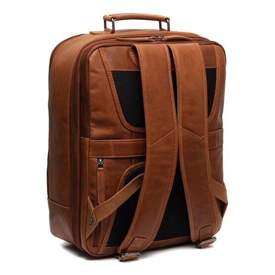 Jamaica - Laptopucksack Leder, Cognac