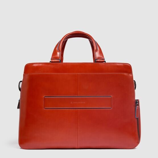 Blue Square - Laptoptasche 15,6&quot; in Leder Orange