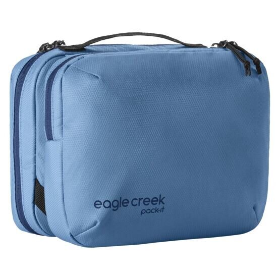 Pack-It Trifold Toiletry Kit, Blau