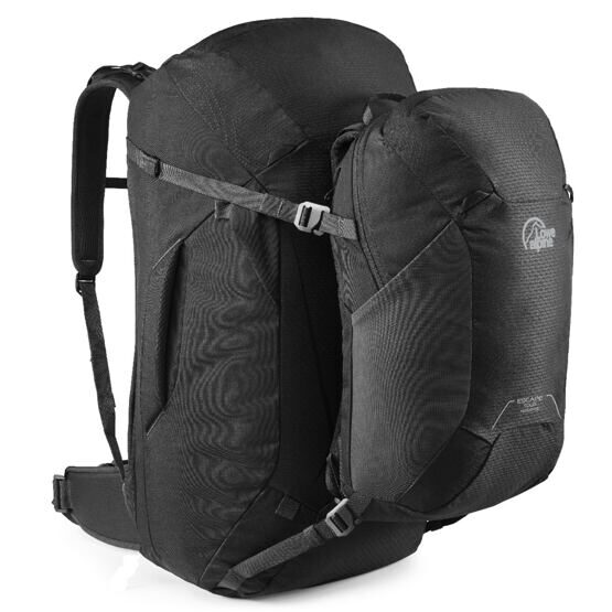 Escape Tour ND50+15L Backpacking-Rucksack Damen, Schwarz