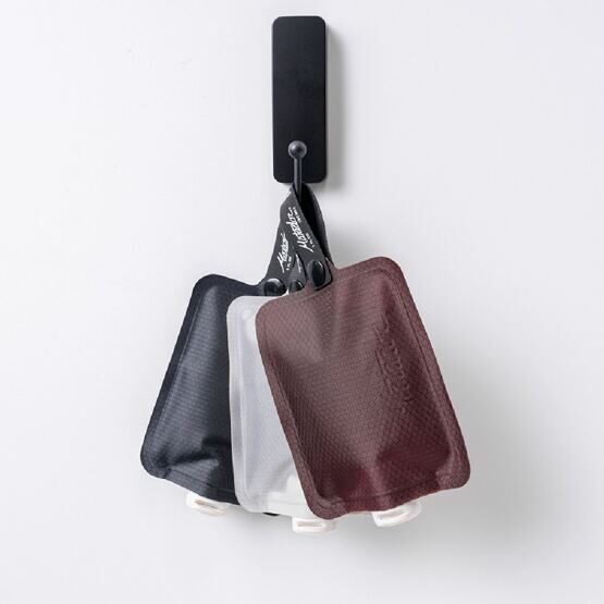 FlatPak - Toiletry Bottles, Charcoal / Arctic / Garnet