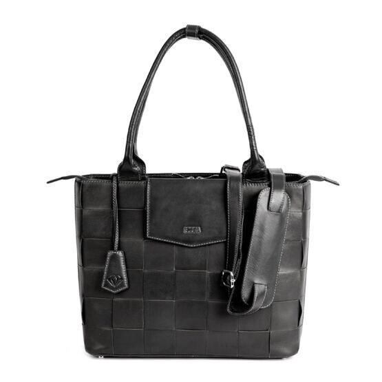 Helena Premium Ledertasche 14&quot;, Black