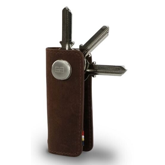 Lusso - Key Holder, Brushed Brown