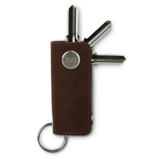 Lusso - Key Holder, Brushed Brown