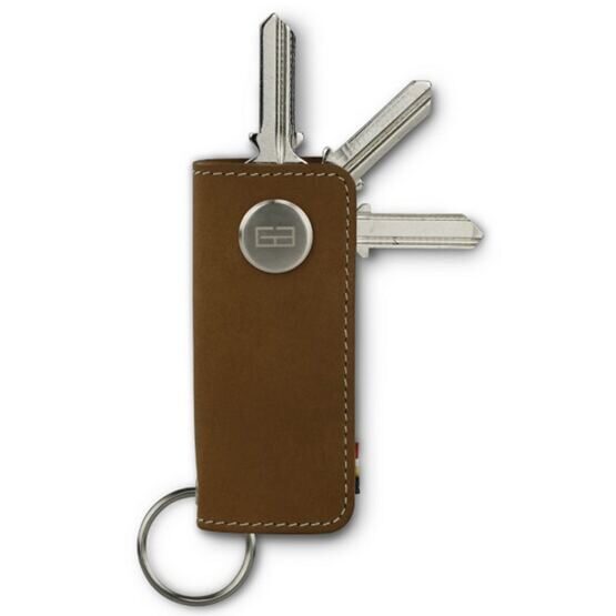 Lusso - Key Holder, Camel Brown