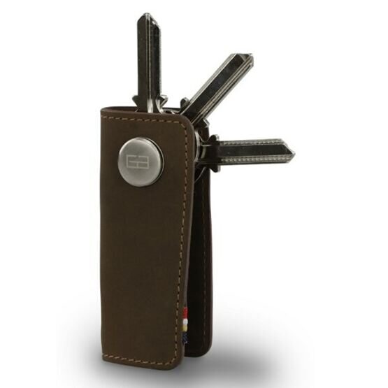 Lusso - Key Holder, Java Brown