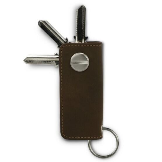 Lusso - Key Holder, Java Brown