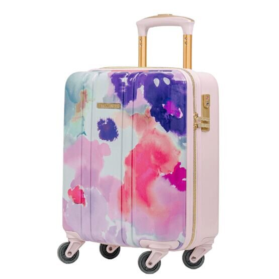 Pastel Flowers - Underseat Cabin Trolley, Pink