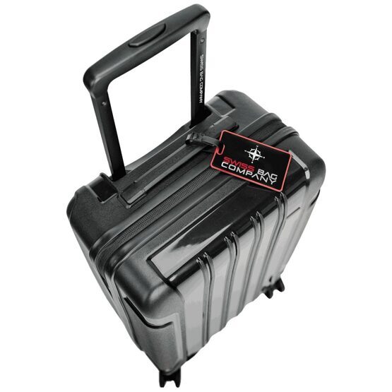 Tourist - Handgepäck Trolley mit USB in Schwarz