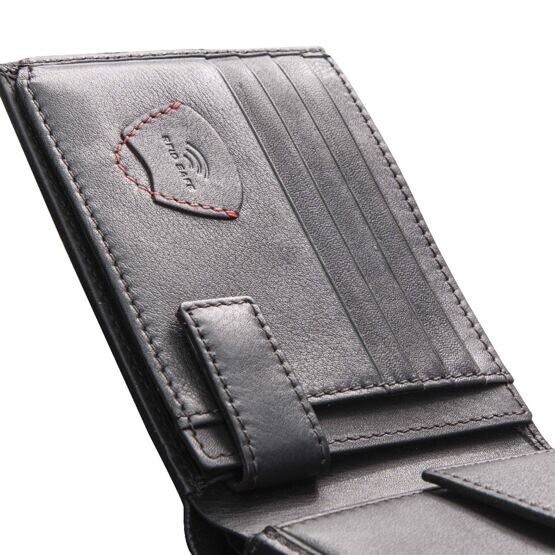 Oxford Circus - Wade Billfold h7, Dunkelbraun