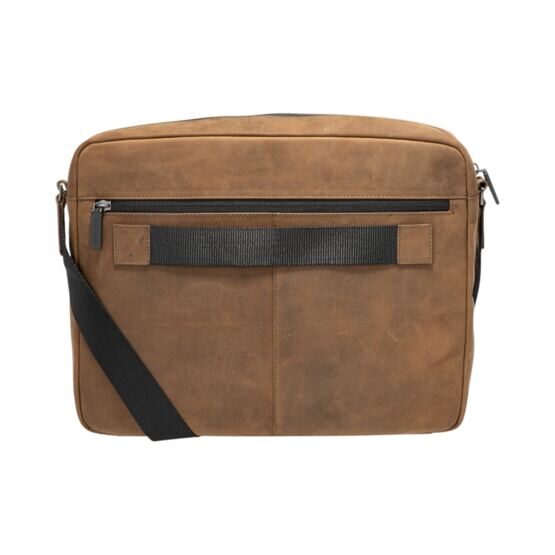 Bow Road - Barney Shoulderbag lhz, Dunkelbraun