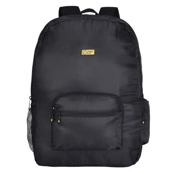 Folding Backpack in Schwarz