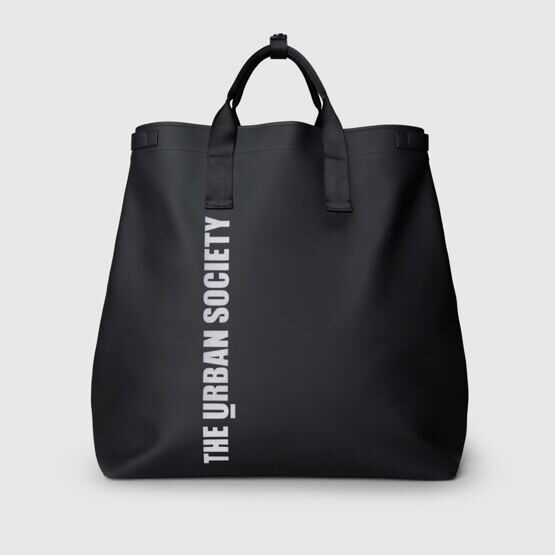 SUPERSHOPPER - Shopper mit zwei herausnehmbaren Taschen in Schwarz