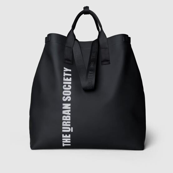 SUPERSHOPPER - Shopper mit zwei herausnehmbaren Taschen in Schwarz