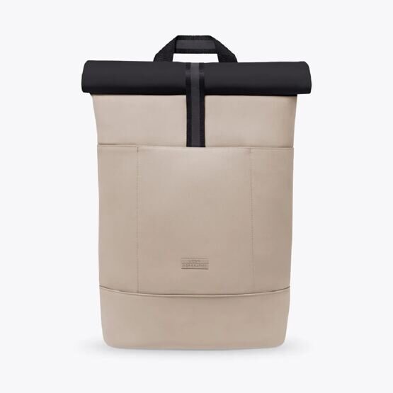 Hajo Medium Backpack - Aloe Sand, Schwarz