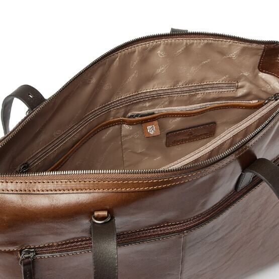 Laptop Schultertasche 15,6&quot; in Natural