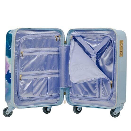 Pastel Flowers - Underseat Cabin Trolley, Blau