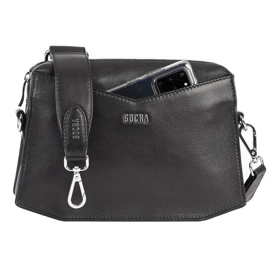 Genuine Shoulder Bag Mini, Black