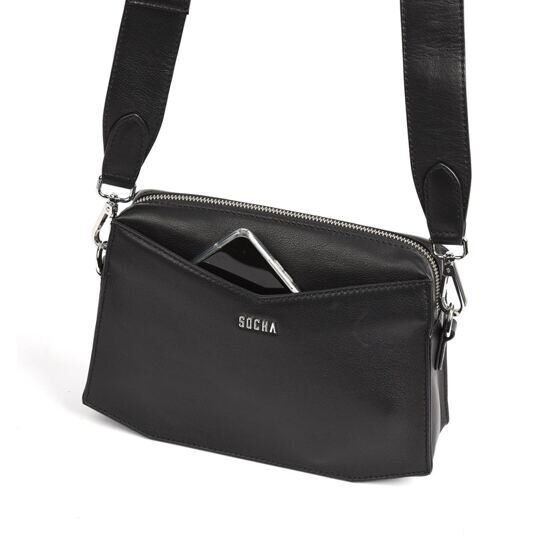 Genuine Shoulder Bag Mini, Black