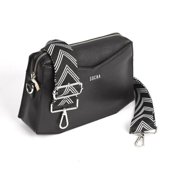 Genuine Shoulder Bag Mini, Black