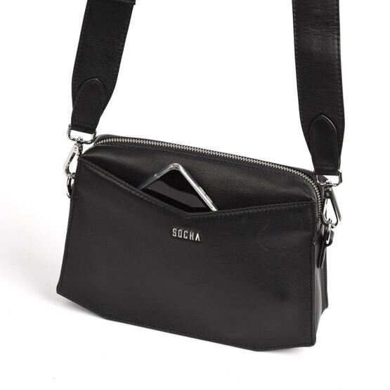 Genuine Shoulder Bag Mini, Black