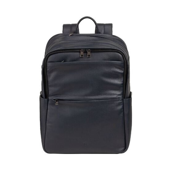 Sydney - Lederrucksack 16&quot; Navy