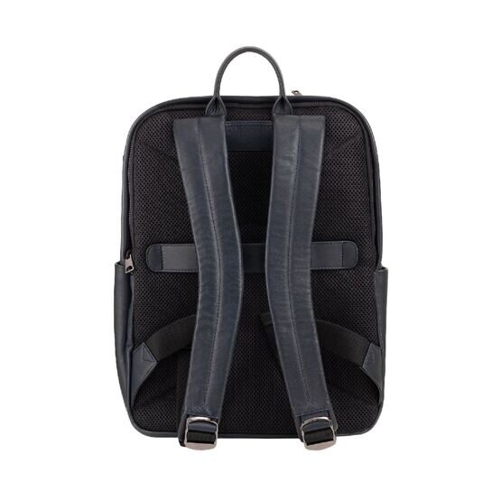 Sydney - Lederrucksack 16&quot; Navy