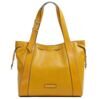 Carlotta - Shopper Leder, Gelb 1