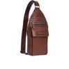 Alberto - Crossovertasche Leder, Braun 2