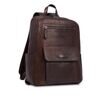 Alberto Wild - Rucksack 14&quot; Leder, Braun 3