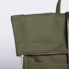 Foldtop Rucksack, Dark Olive 5