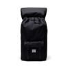 Little America - Rucksack 25L in Black/ Black Rubber 2