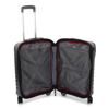 EOL Double Premium Carry-On Spinner erweiterbar Schwarz 2