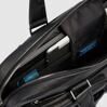 Modus - Schmale Laptoptasche mit IPad-Fach in Schwarz 7