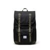 Little America -  Mid Backpack in Black/Ivy Green 1