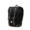 Little America -  Mid Backpack in Black/Ivy Green 3