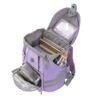 Flexy - Schulrucksack Set, 7-teilig in Violett 3