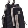 Kleiner Anti-Diebstahl Rucksack Zip, Schwarz 2